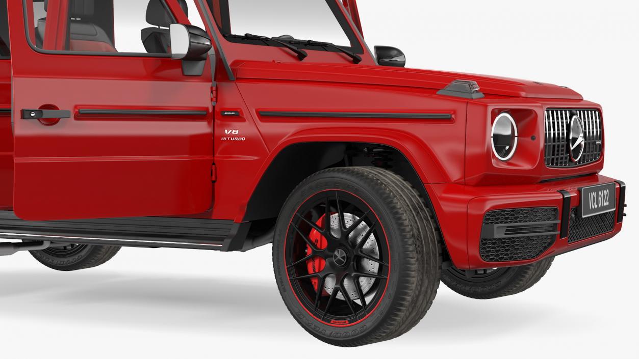 3D Mercedes-Benz G63 AMG 2019 Rigged model