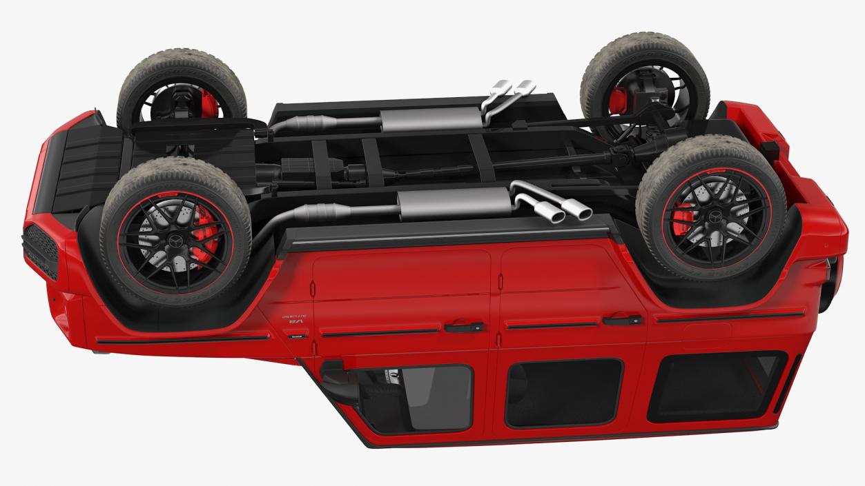 3D Mercedes-Benz G63 AMG 2019 Rigged model