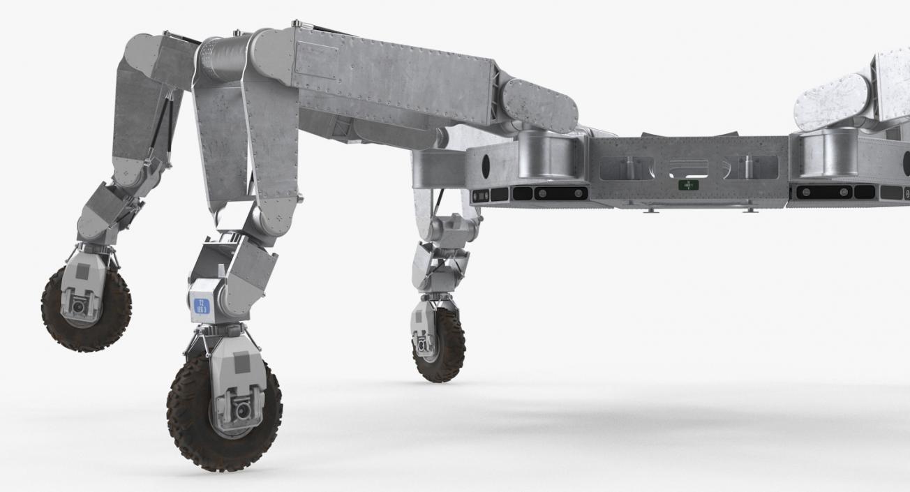 3D model Six Legged Robotic Lunar Rover