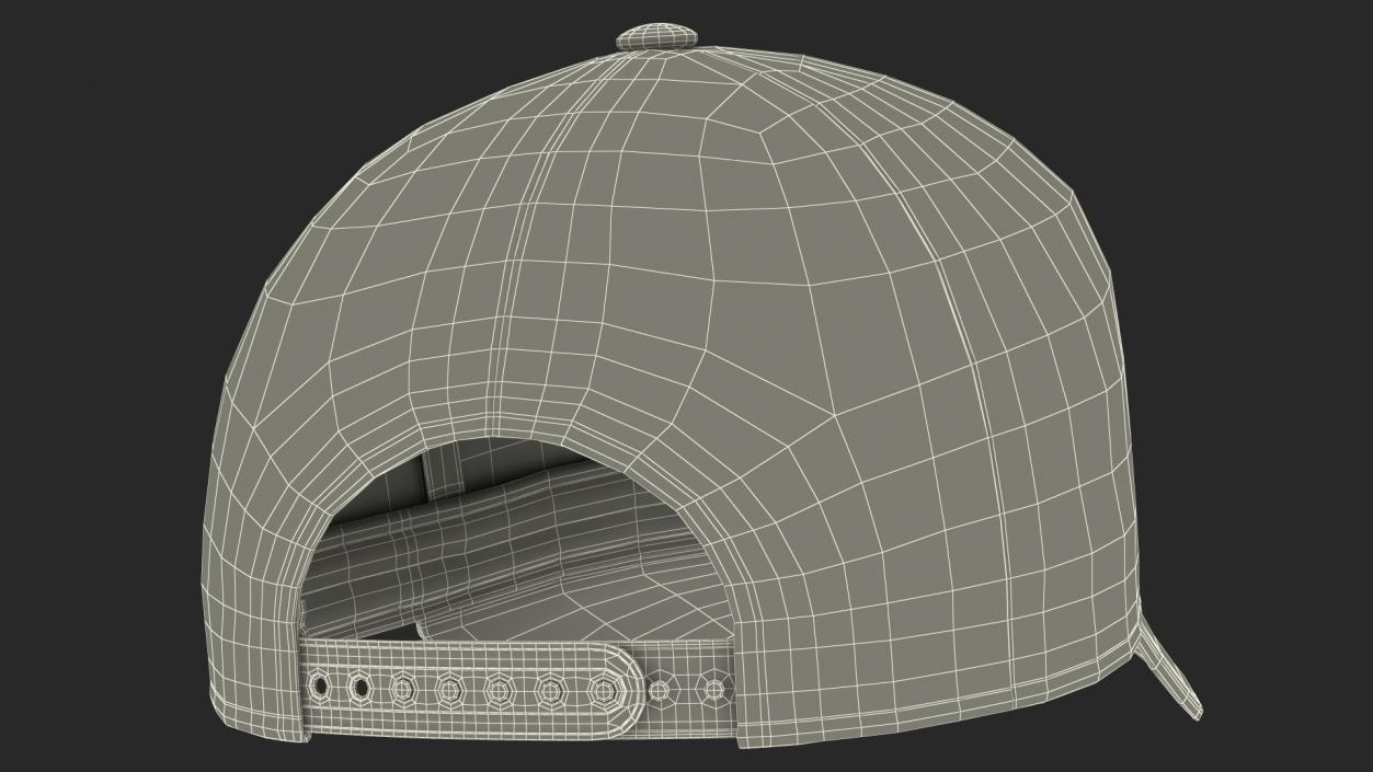 Baseball Cap 4 3D model