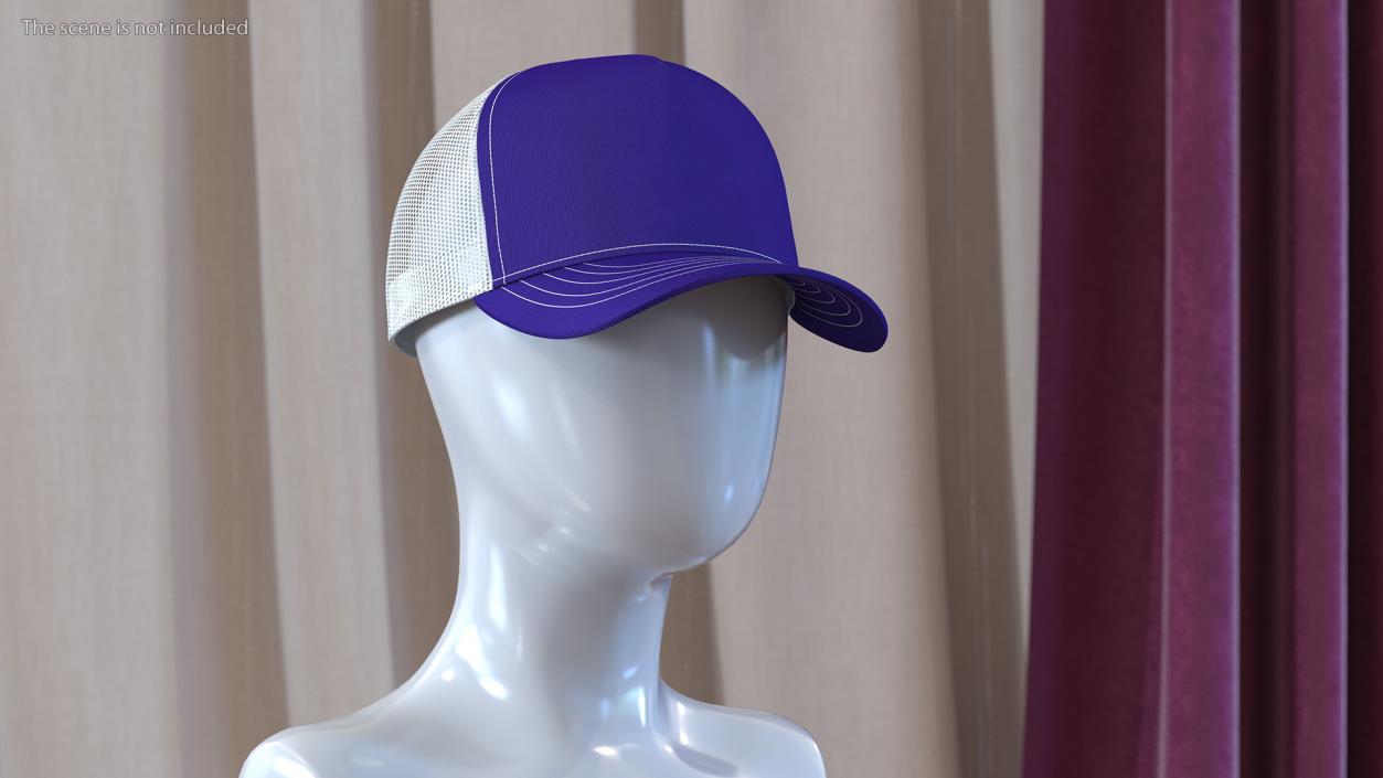 Baseball Cap 4 3D model