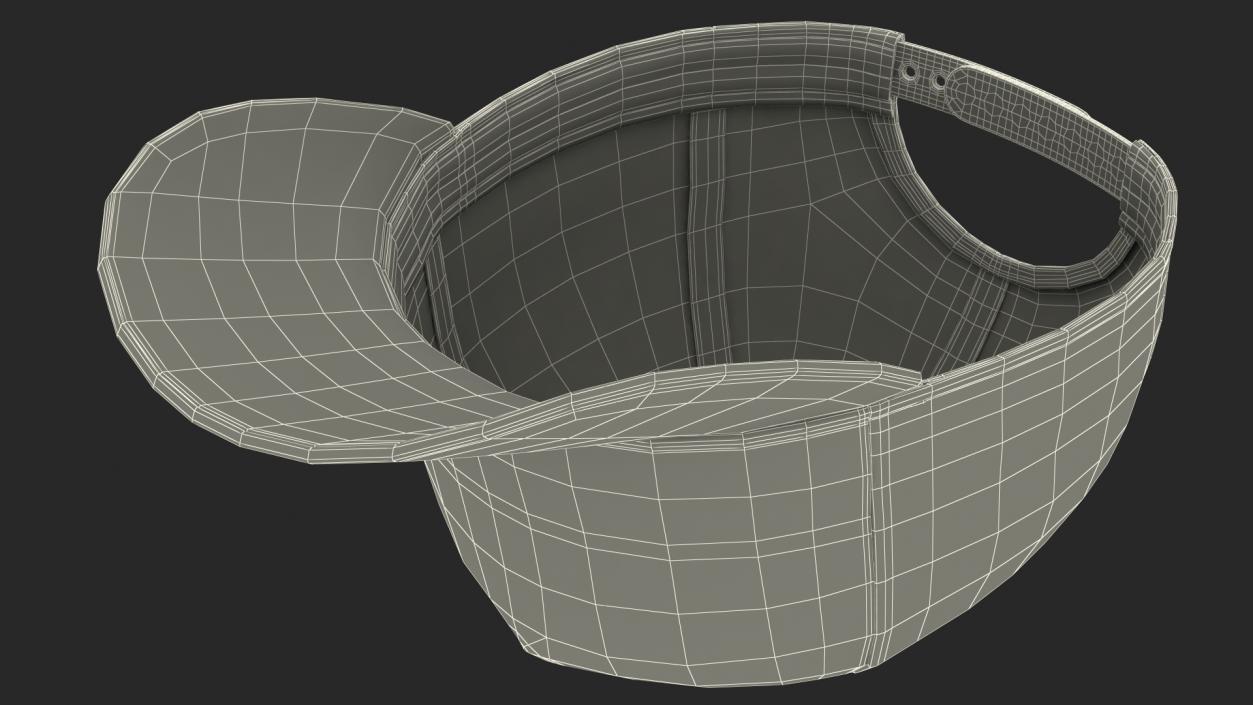 Baseball Cap 4 3D model