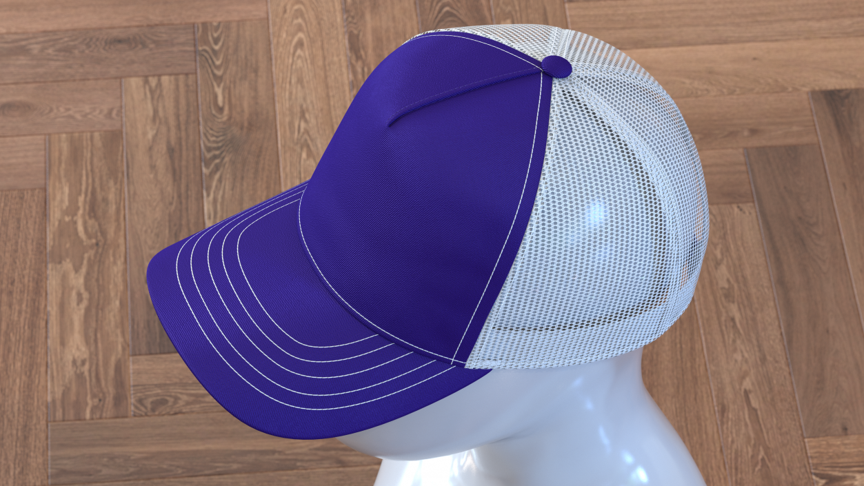 Baseball Cap 4 3D model