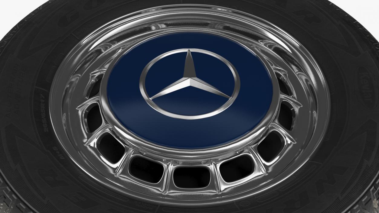 3D Mercedes Benz 350 SE Wheel