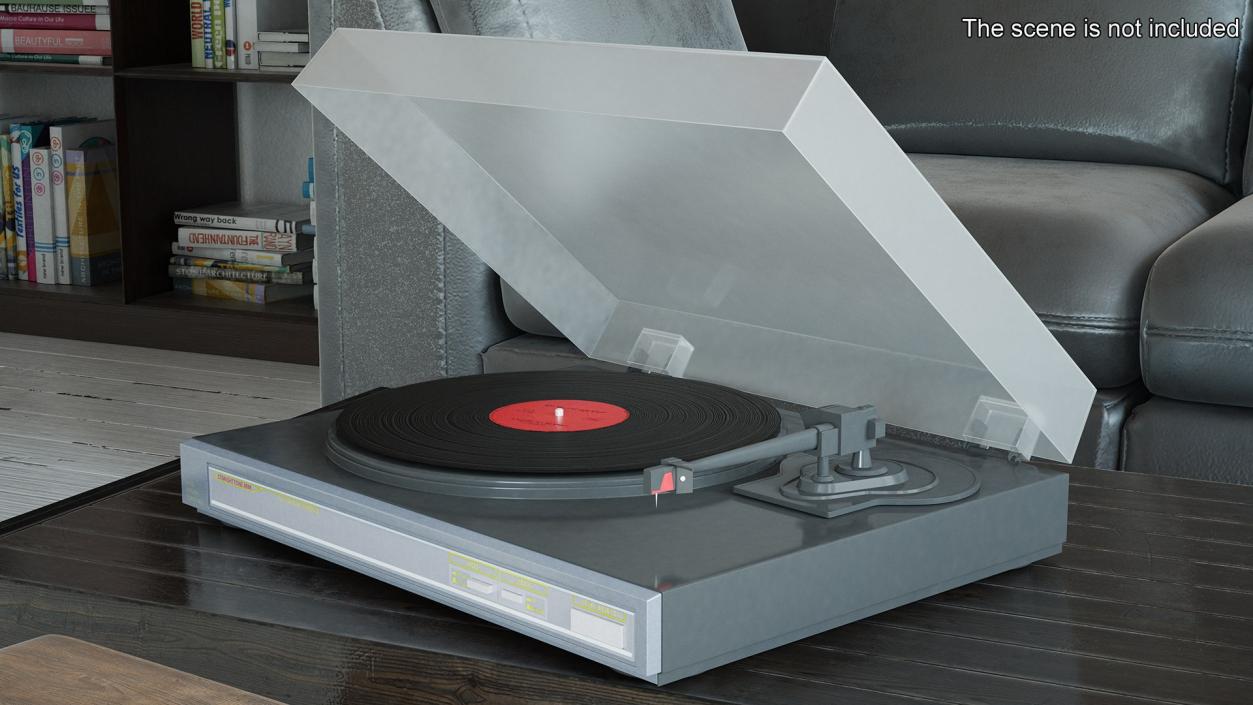 Retro Turntables Collection 3D