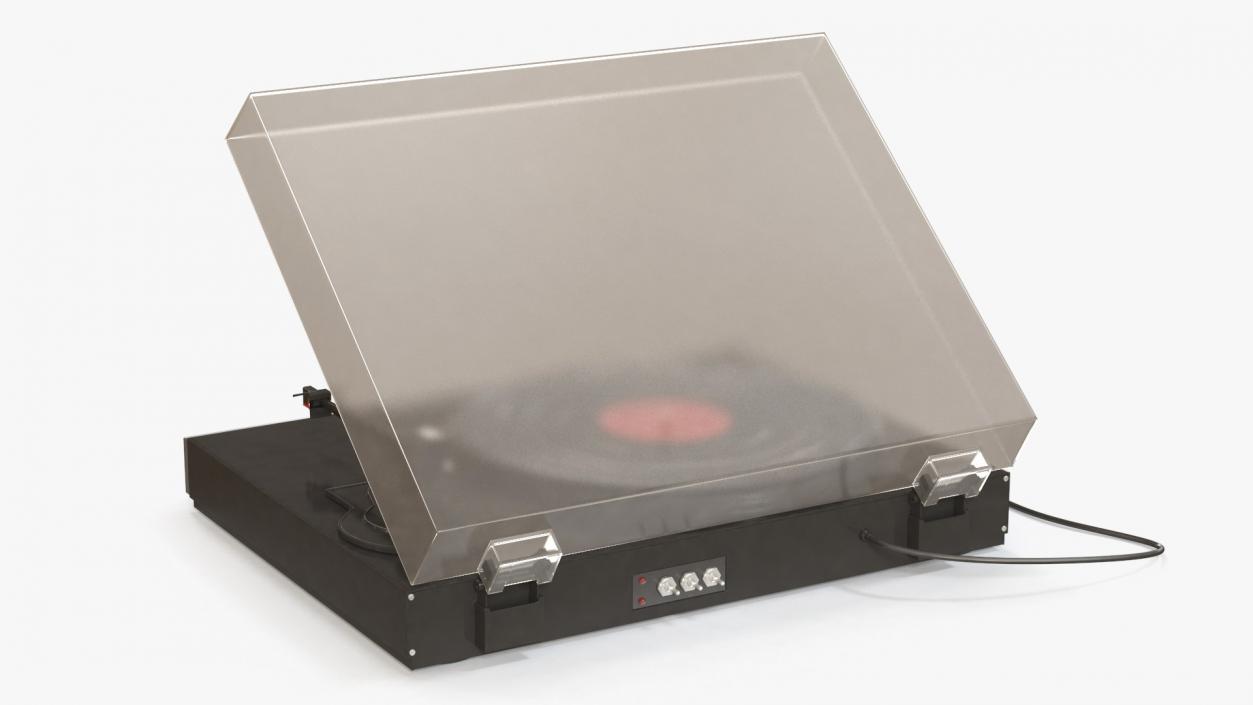 Retro Turntables Collection 3D