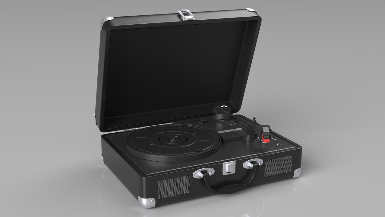 Retro Turntables Collection 3D