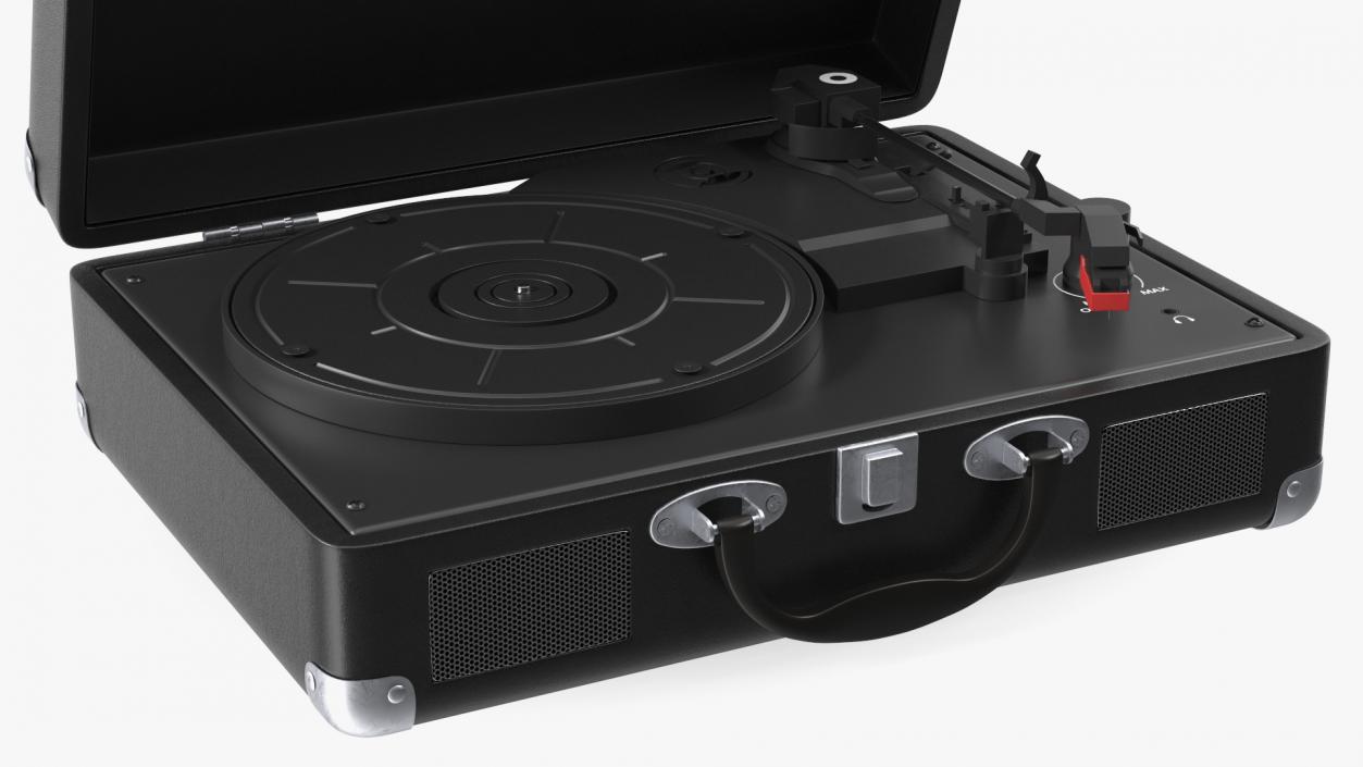 Retro Turntables Collection 3D