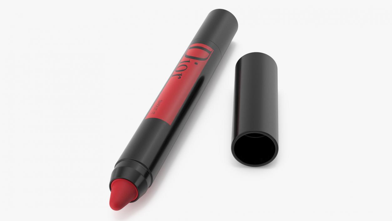 3D model Dior Rouge Graphist Lipstick Pencil