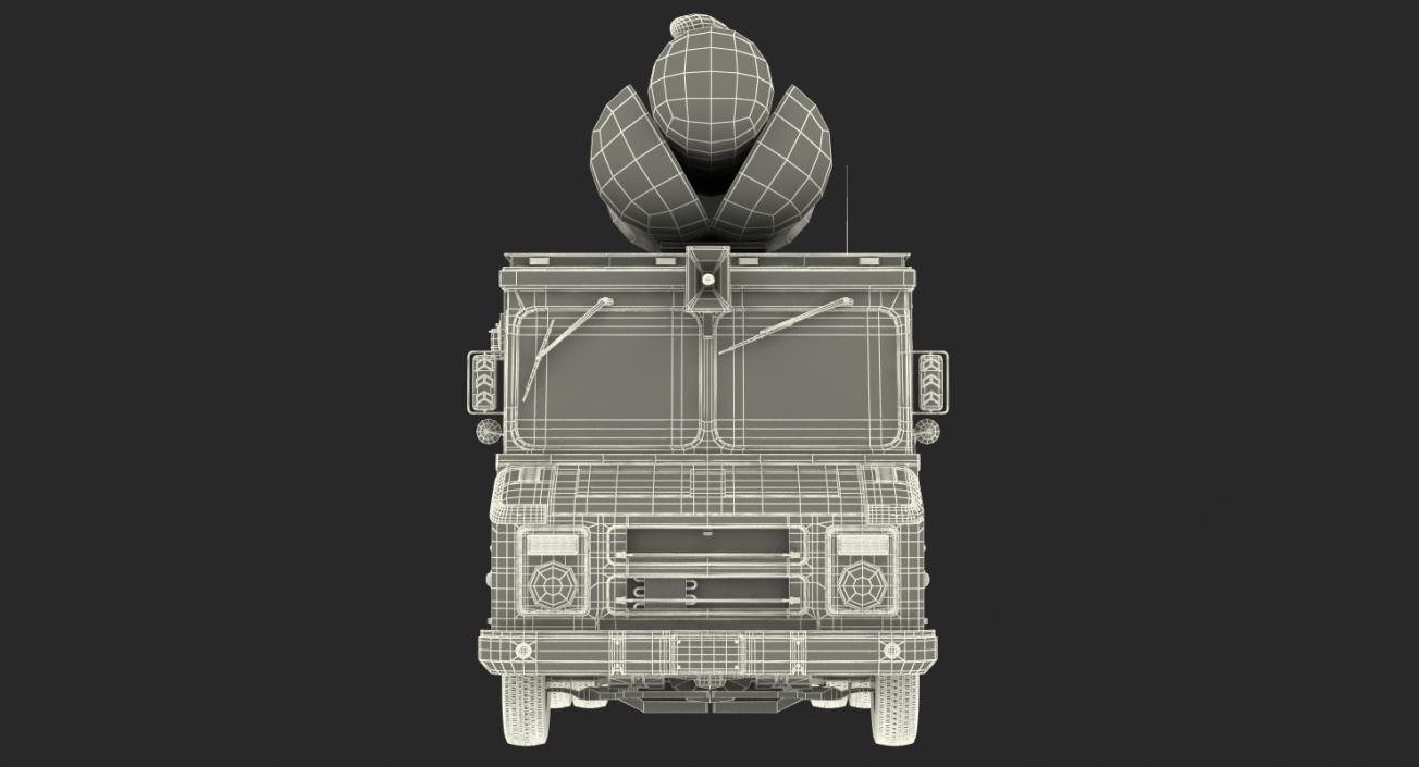 3D model Hot Dog Truck Rigged