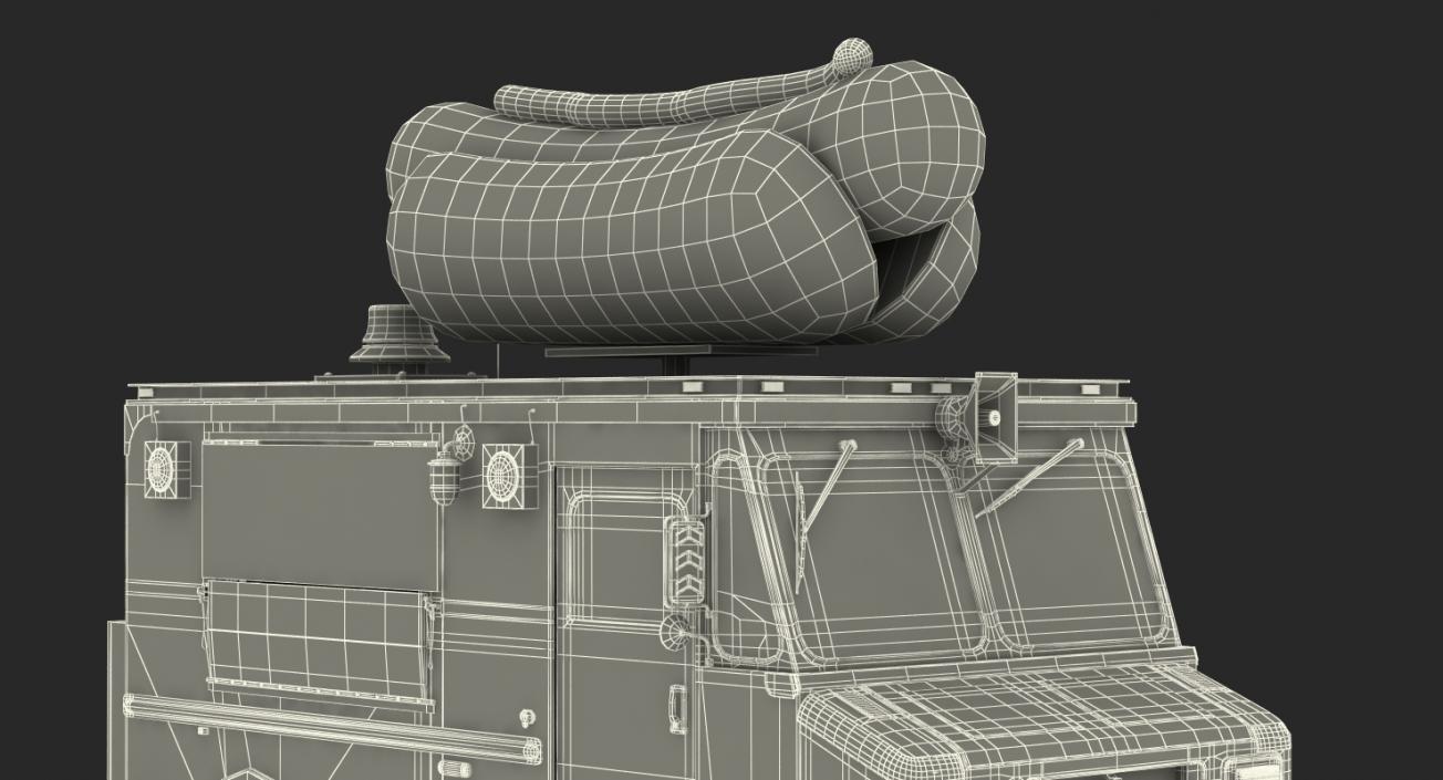 3D model Hot Dog Truck Rigged