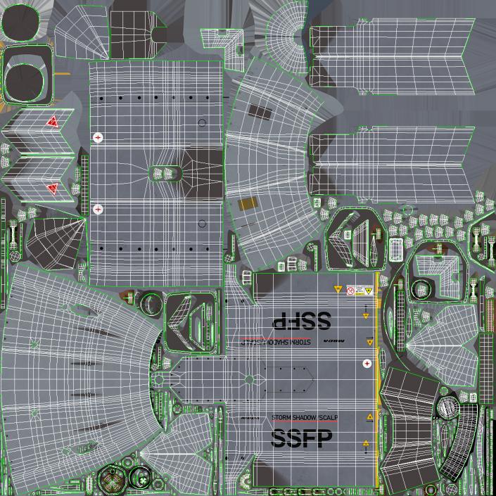 3D Storm Shadow SCALP EG Cruise Missile