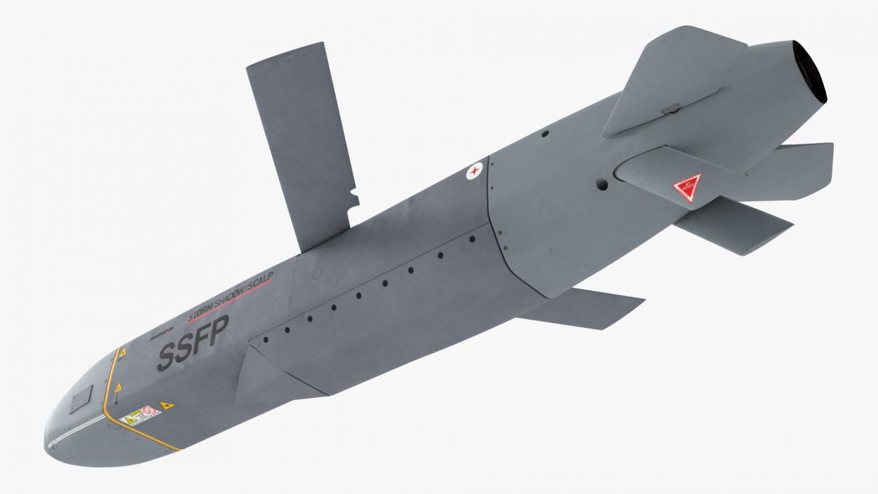 3D Storm Shadow SCALP EG Cruise Missile