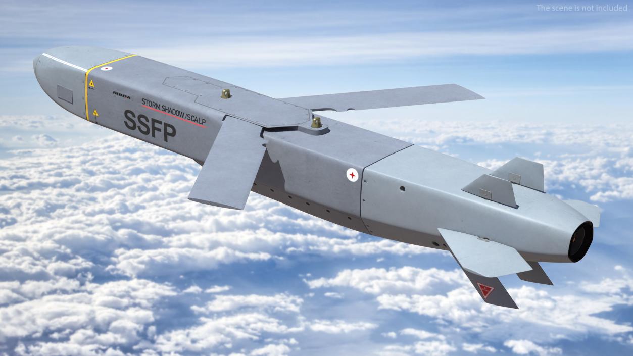 3D Storm Shadow SCALP EG Cruise Missile