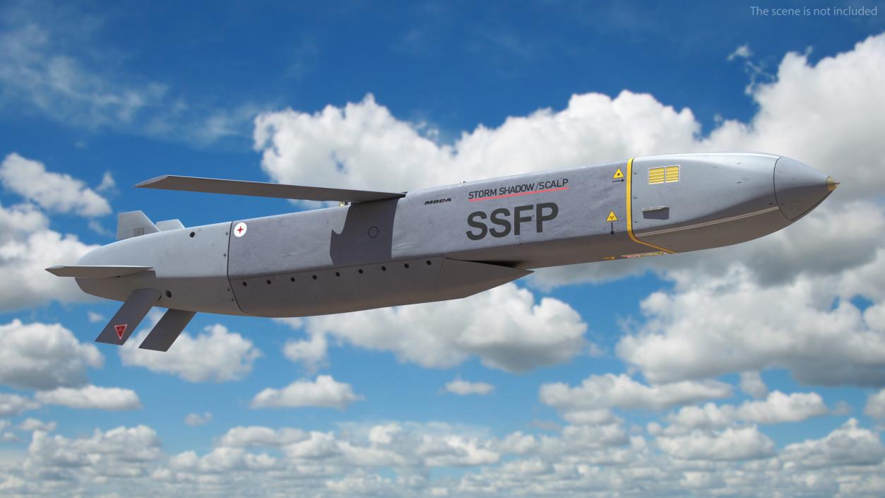 3D Storm Shadow SCALP EG Cruise Missile