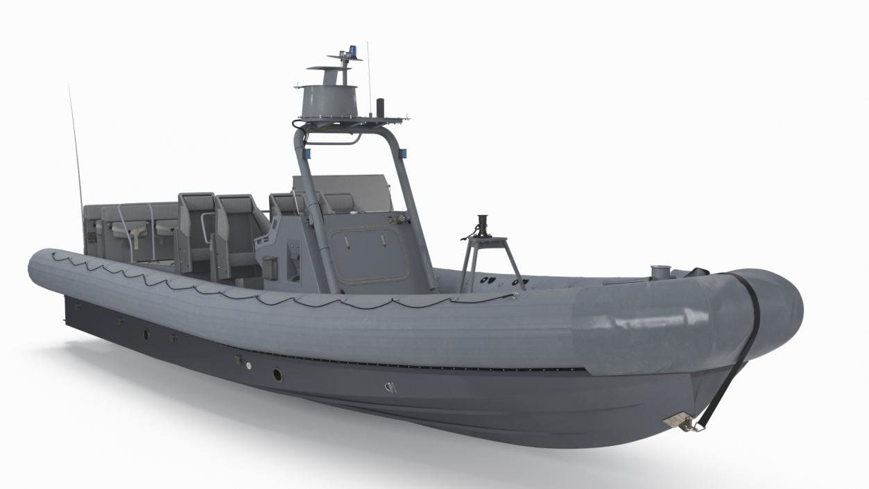 3D Inflatable Military Patrol Boat RHIB