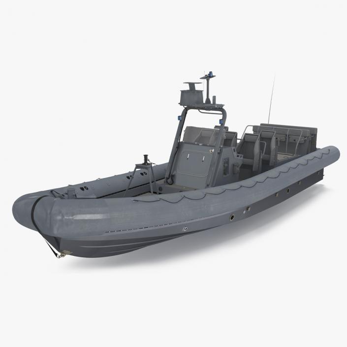 3D Inflatable Military Patrol Boat RHIB