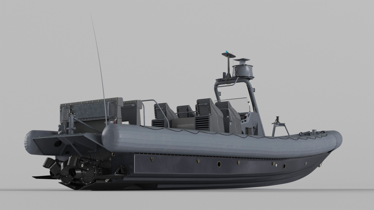 3D Inflatable Military Patrol Boat RHIB