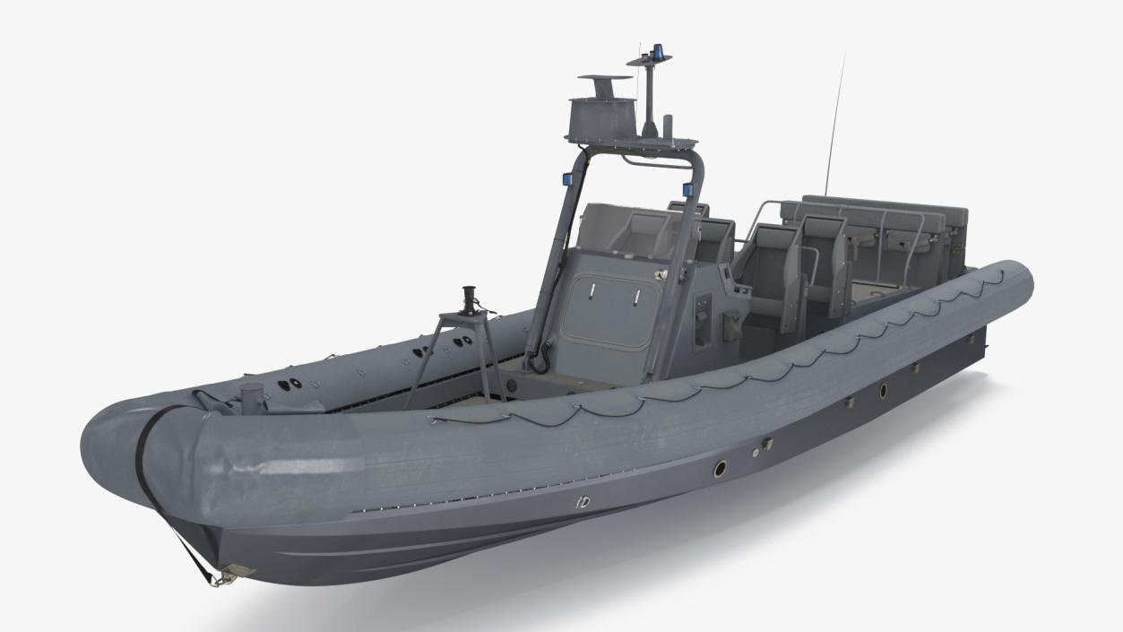 3D Inflatable Military Patrol Boat RHIB