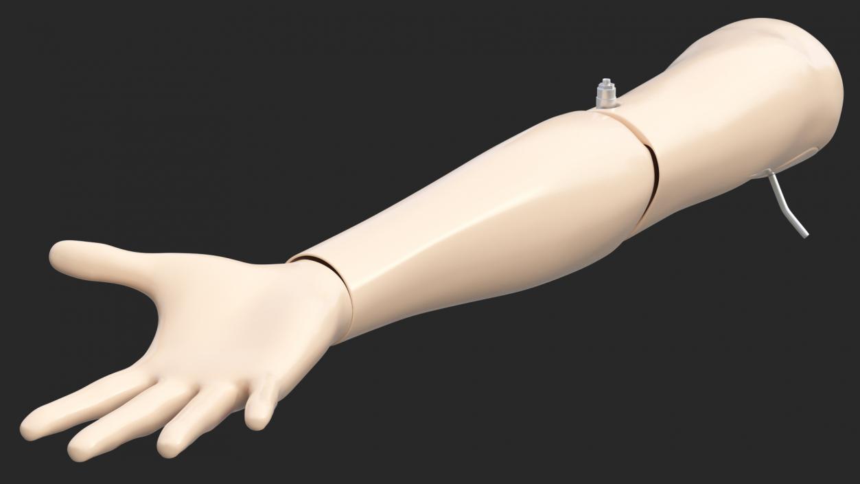 3D model Injured Firstaid Mannequin Arm