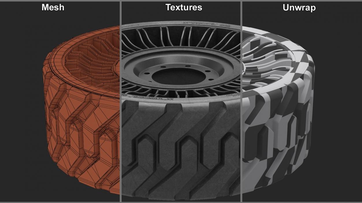 Michelin Tires Collection 5 3D