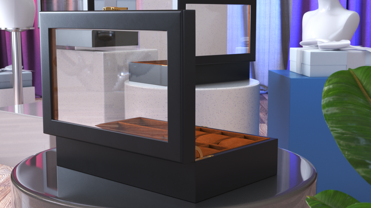 3D model Box for Watches and Glasses(1)