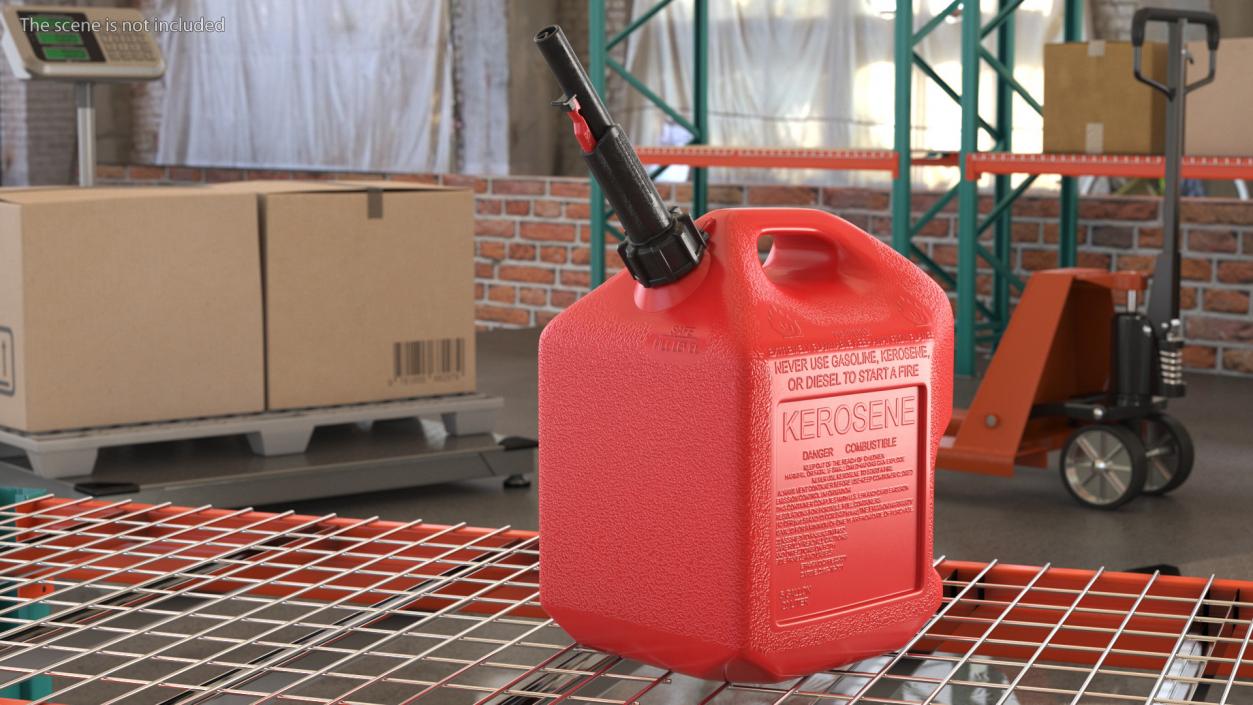 3D 5 Gallon Kerosene Can