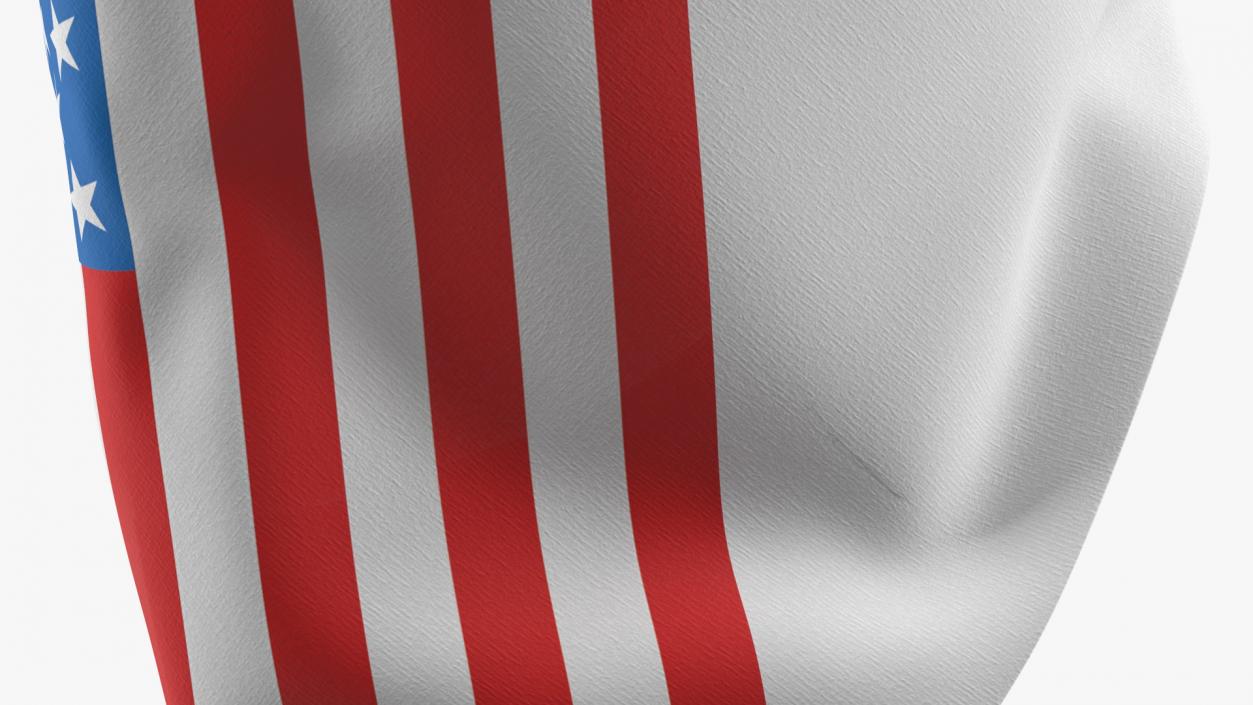 3D American Flag Bandana