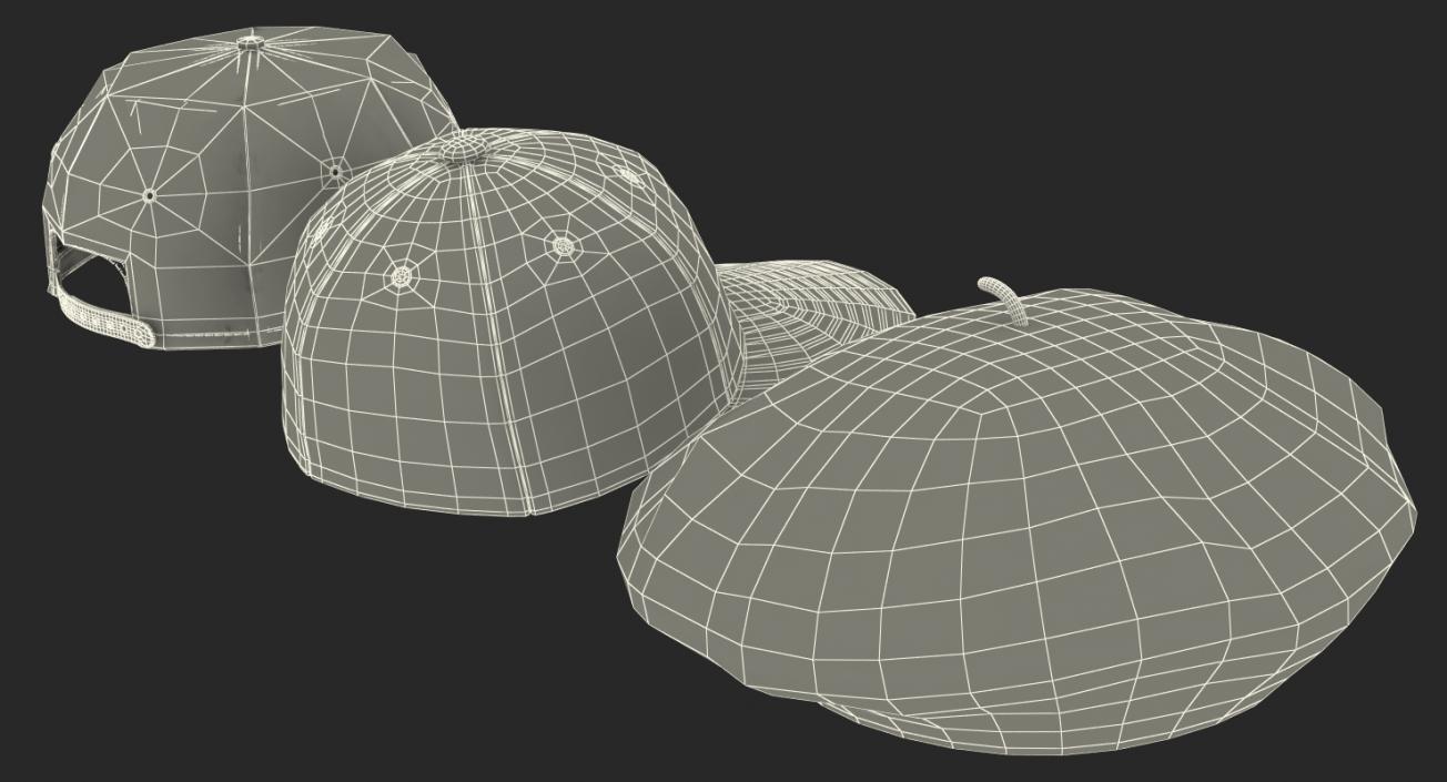 3D model Hats Collection