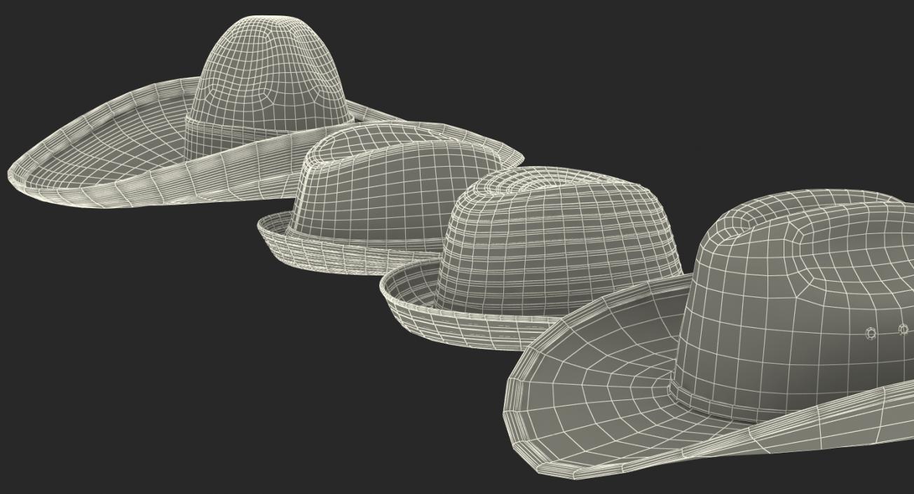 3D model Hats Collection