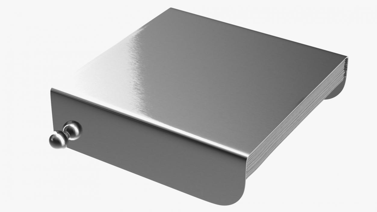 Napkin Holder Stainless Steel Full 3D model