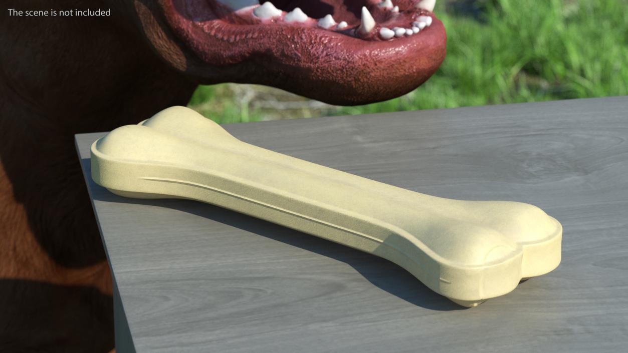 Dog Chew Bone Light 3D model