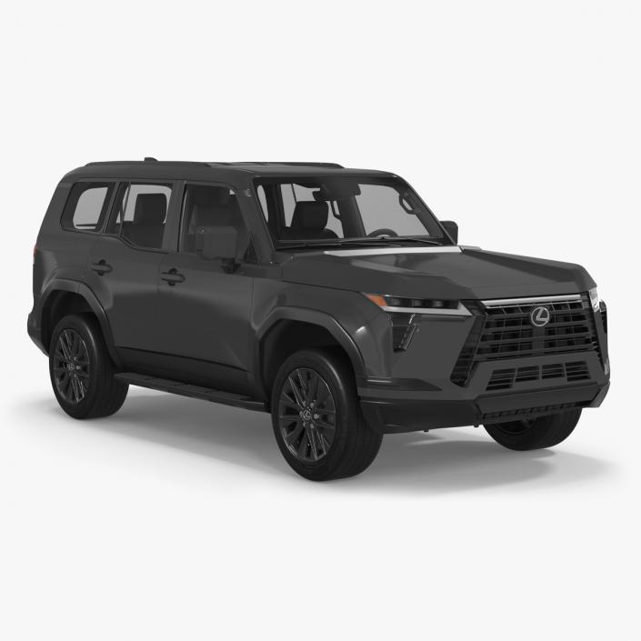 3D Lexus GX 550 SUV 2024 Gray