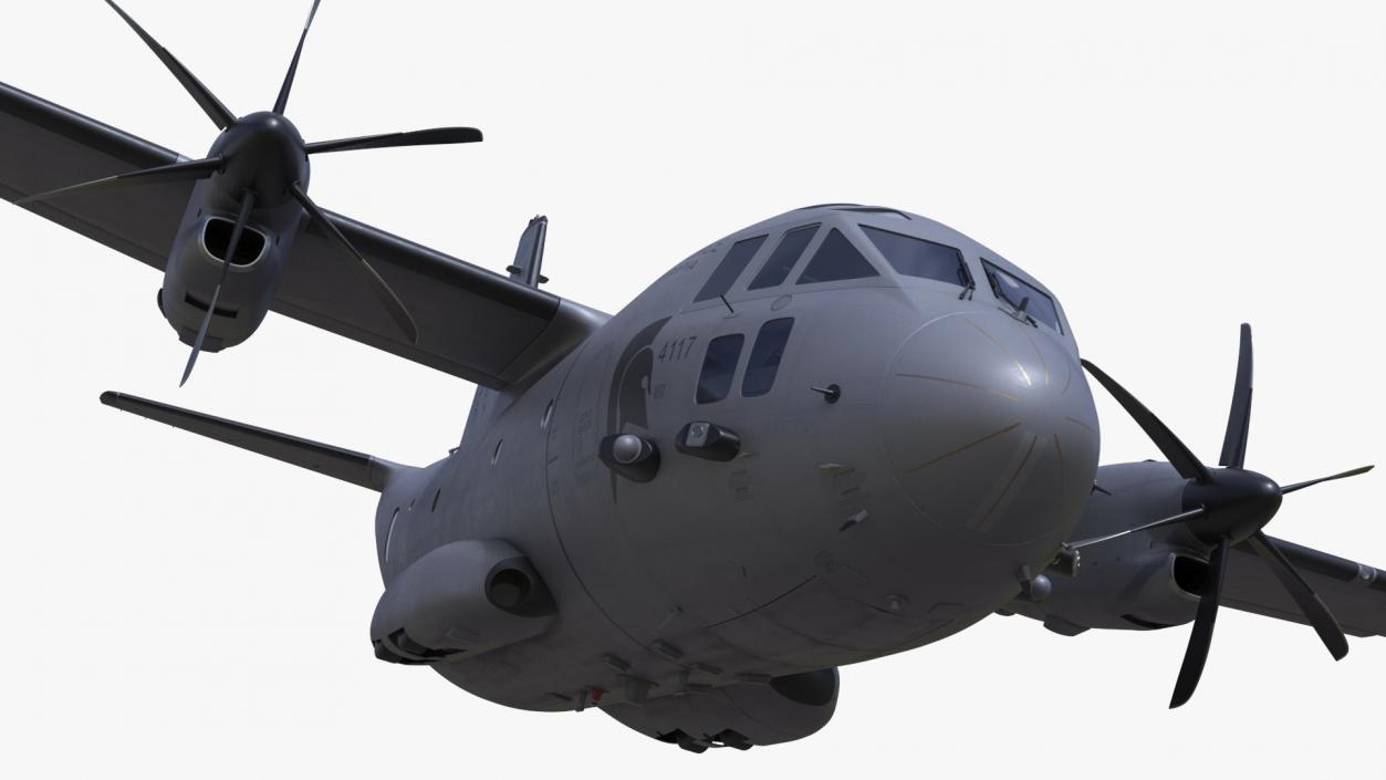 Alenia C-27J Spartan Greece Flight 3D model