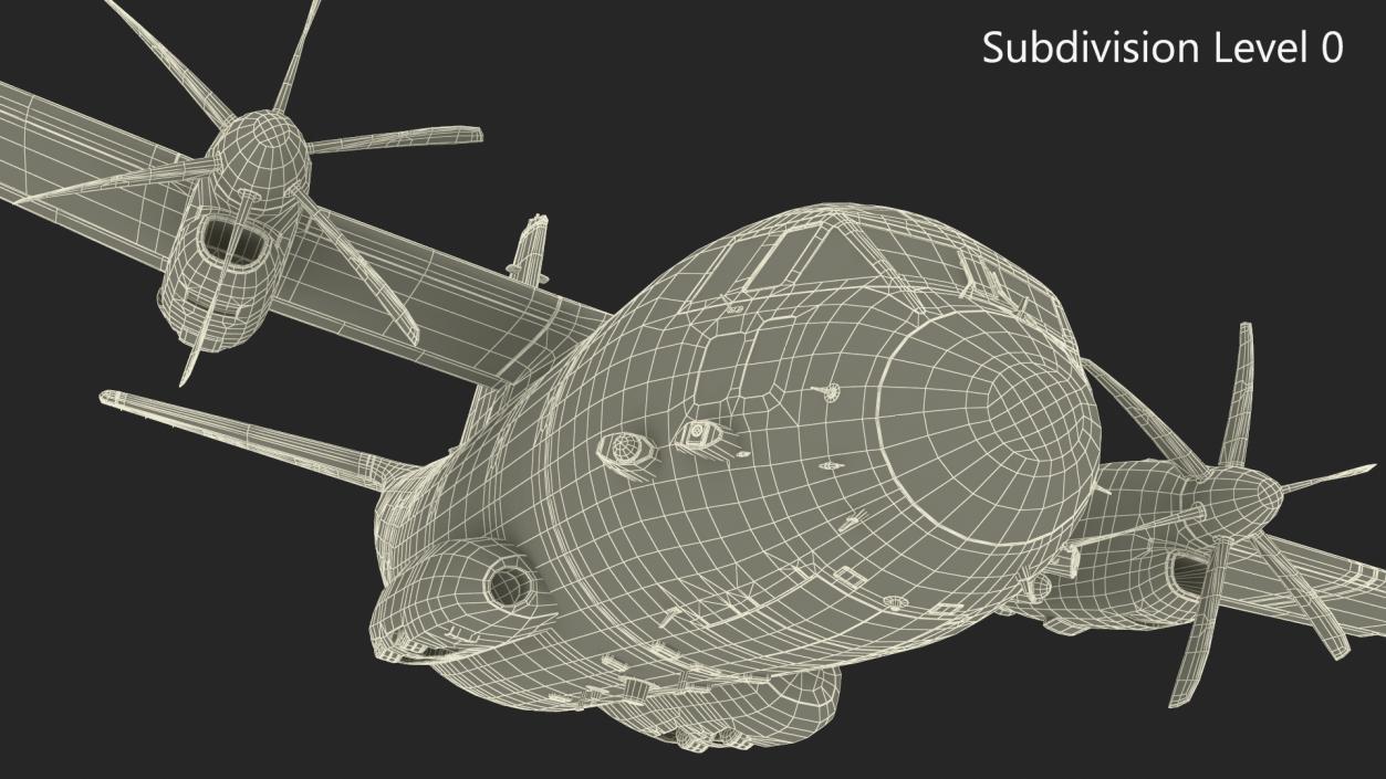 Alenia C-27J Spartan Greece Flight 3D model