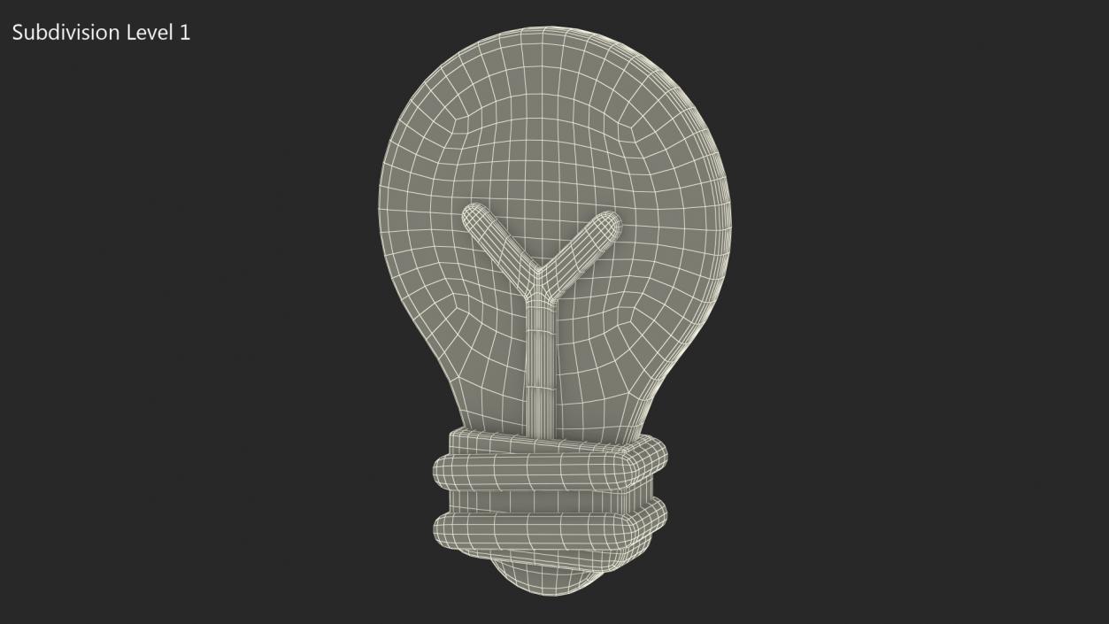 3D Light Bulb Emoji