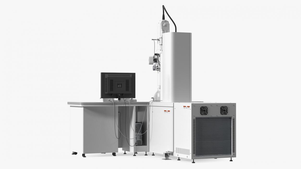 Transmission Electron Microscope JEOL With Control System 3D