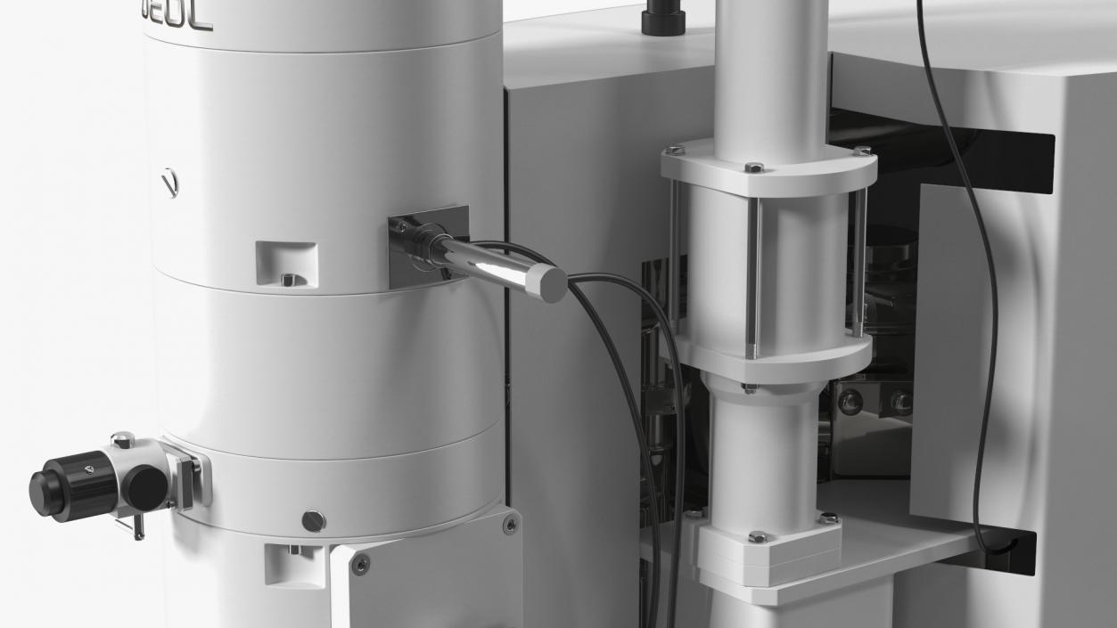 Transmission Electron Microscope JEOL With Control System 3D