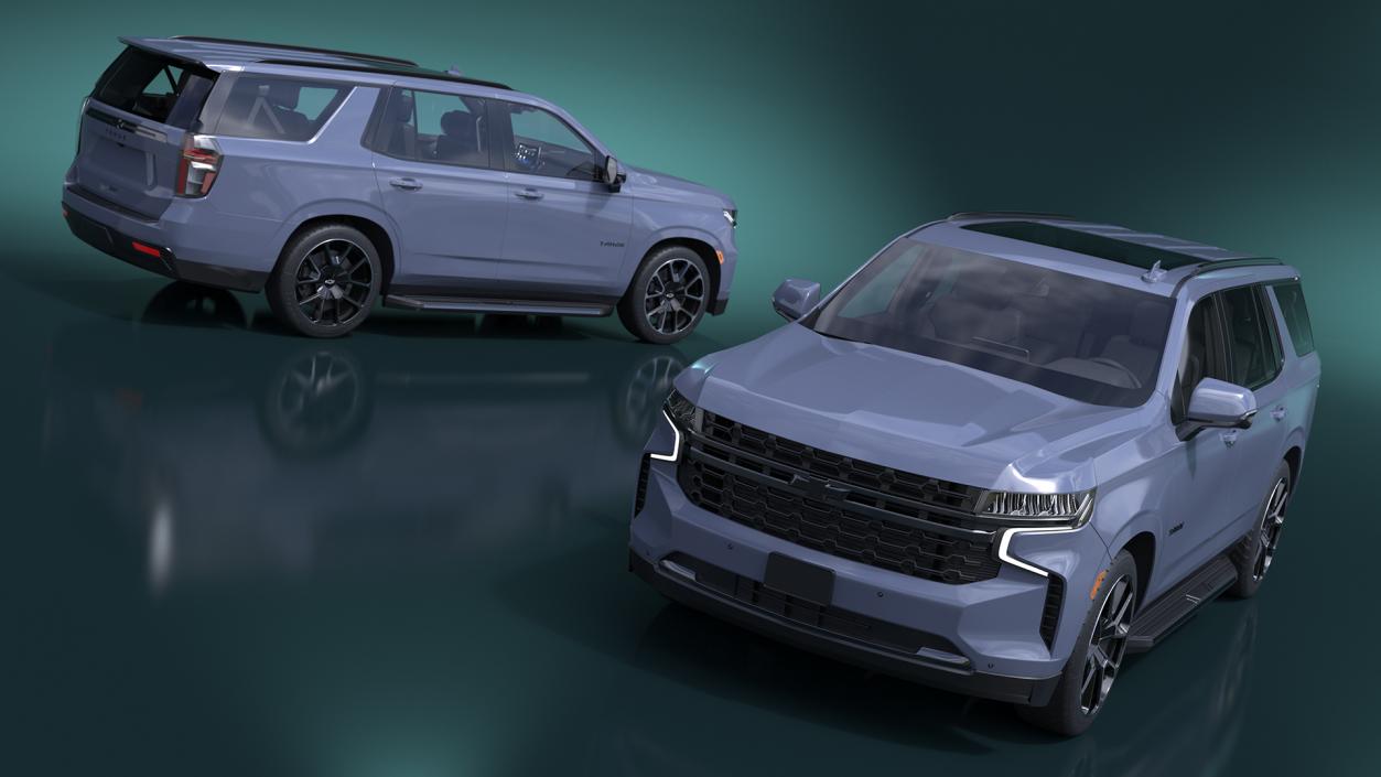 Chevrolet Tahoe 2024 Rigged 3D