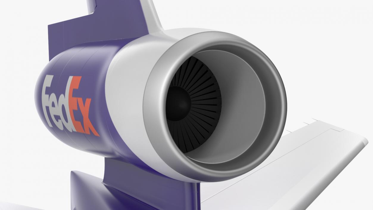 3D model McDonnell Douglas MD11 FedEx Flight