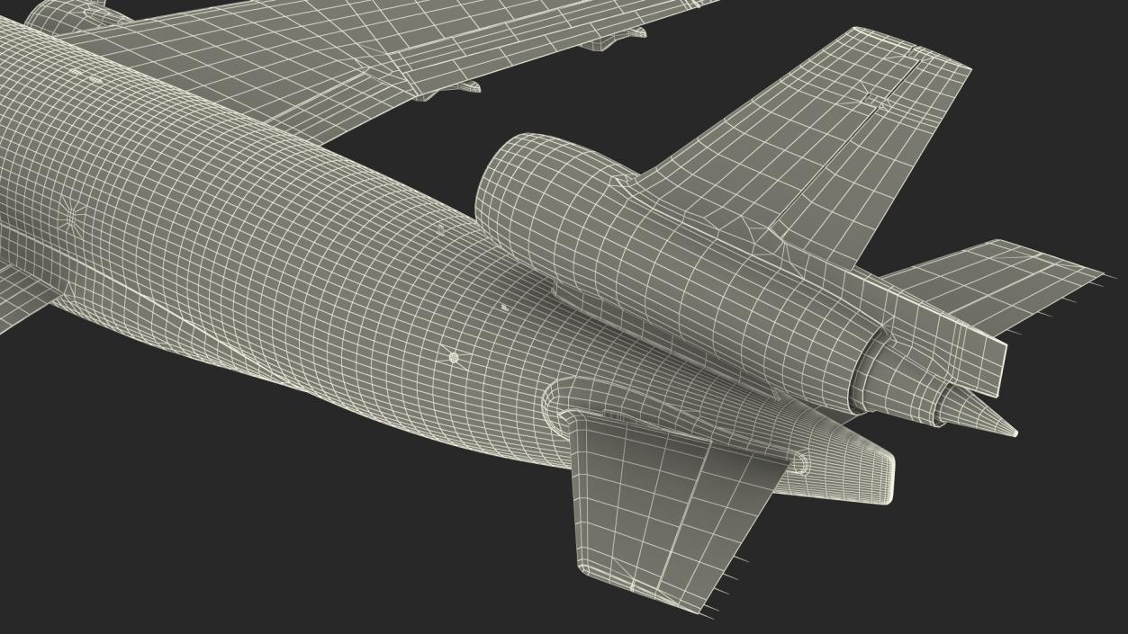 3D model McDonnell Douglas MD11 FedEx Flight