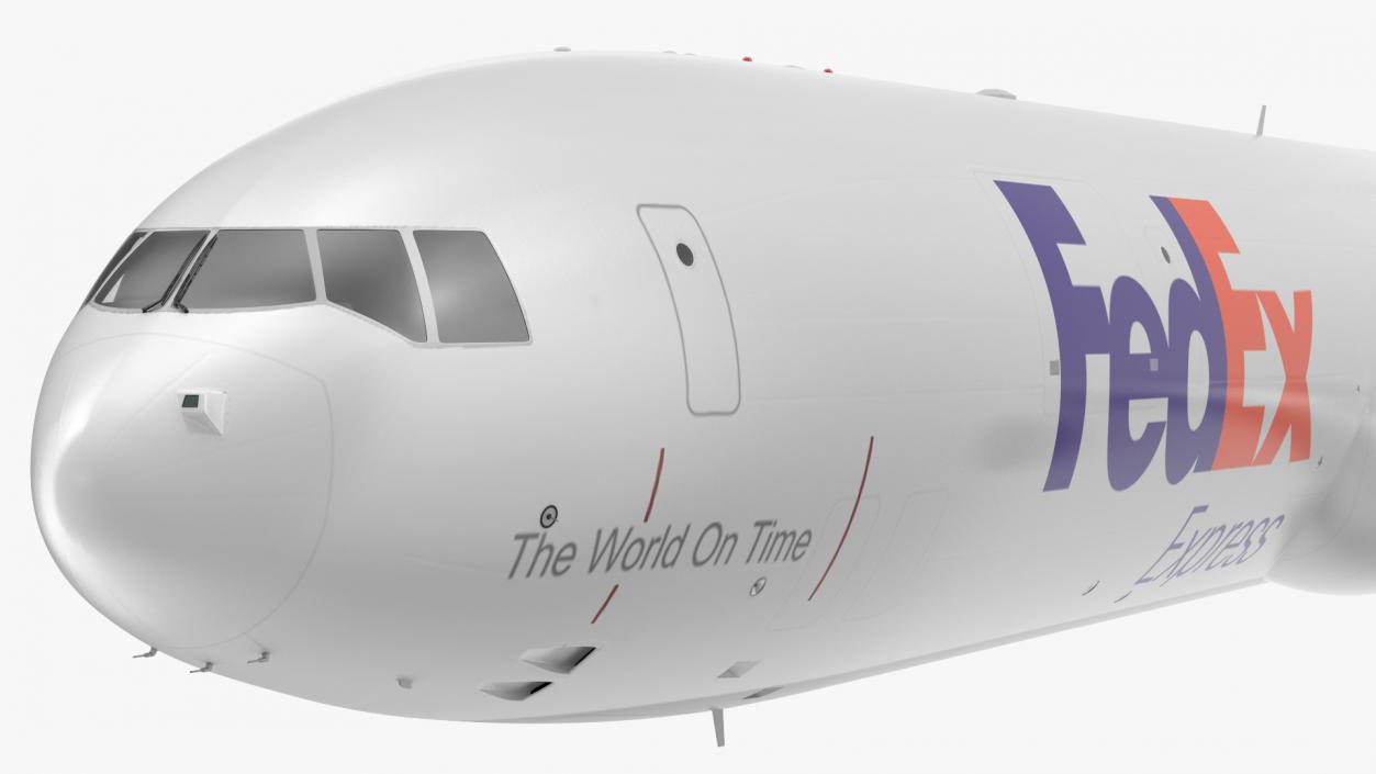 3D model McDonnell Douglas MD11 FedEx Flight