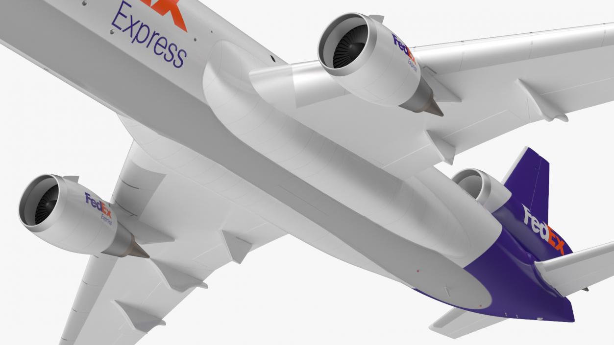 3D model McDonnell Douglas MD11 FedEx Flight