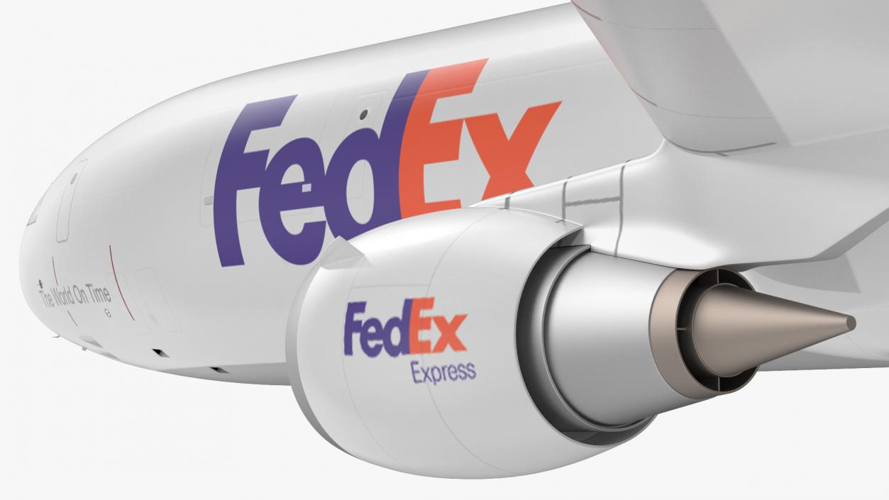 3D model McDonnell Douglas MD11 FedEx Flight