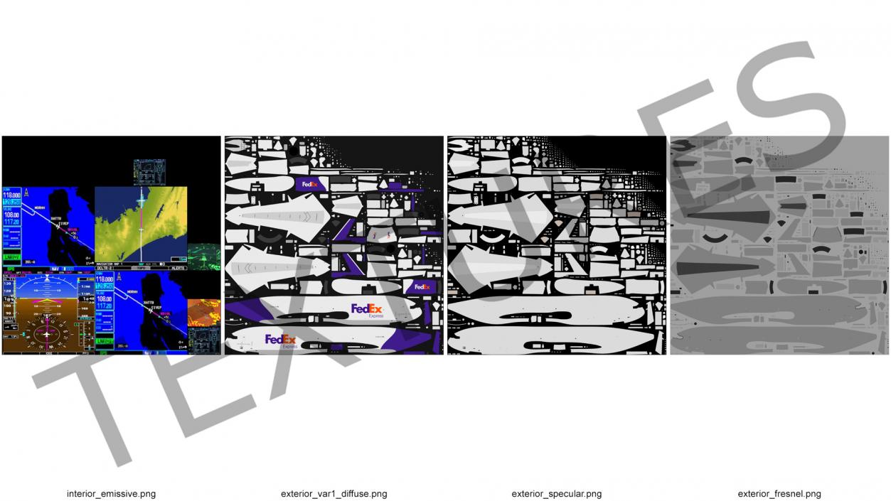 3D model McDonnell Douglas MD11 FedEx Flight