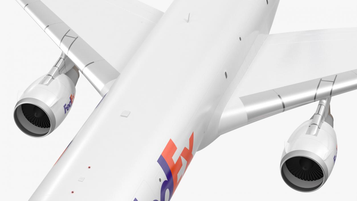 3D model McDonnell Douglas MD11 FedEx Flight