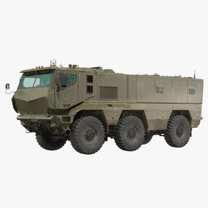 MRAP KAMAZ 63968 Typhoon 3D model