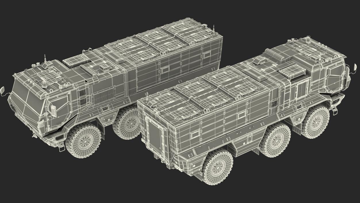 MRAP KAMAZ 63968 Typhoon 3D model