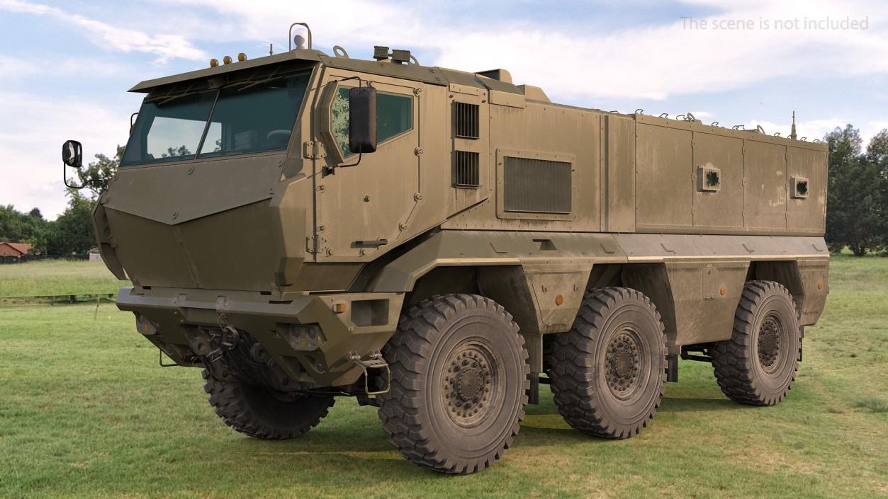 MRAP KAMAZ 63968 Typhoon 3D model