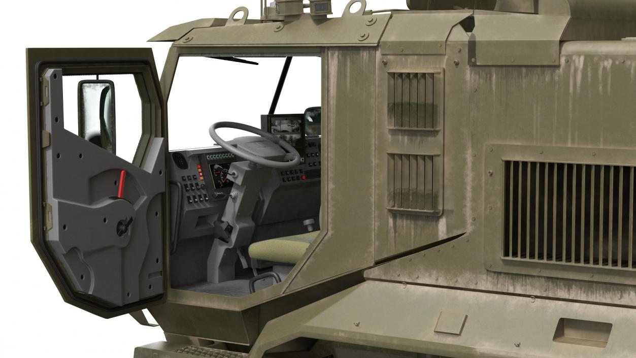 MRAP KAMAZ 63968 Typhoon 3D model